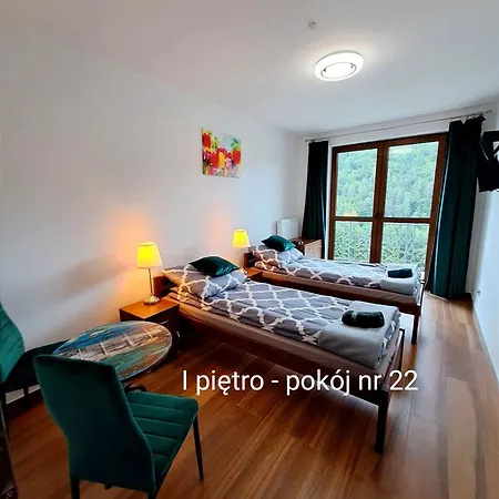 Dom Goscinny Horyzont Nad Popradem Privatunterkunft Żegiestów